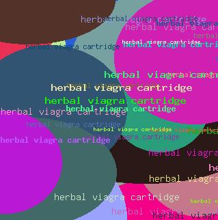Herbal viagra cartridge